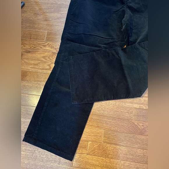 Jeanne Beker Black Pants Plus Size 18W Fine Corduroy Stretch - Picture 6 of 10